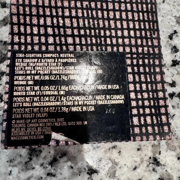 MAC Cosmetics Starry Night Eyeshadow Palette - Picture 4 of 4